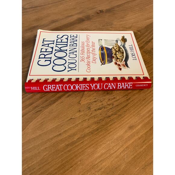Great Cookies You Can Bake by Lois Hill 1992  Softcover Vtg 365 Fabulous Cookies - Picture 4 of 10